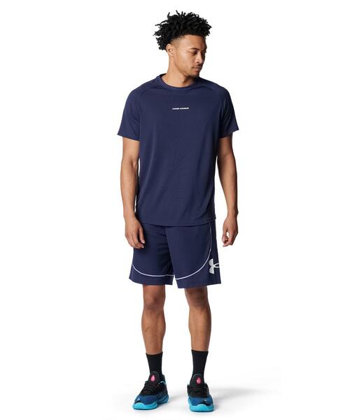 UNDER ARMOUR(アンダーアーマー)の「UAネクストジェン ロゴ ショーツ(バスケットボール/メンズ)(その他パンツ・メンズ・ネイビー・M/L/XL/2XL/3XL/S)」の3枚目の写真