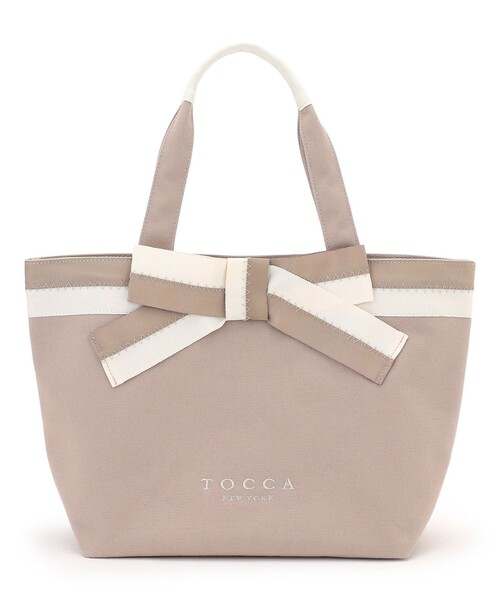 TOCCA(トッカ)の「KNOT IN CONTRAST CANVASTOTE キャンバストートバッグ(トートバッグ・レディース・ベージュ系/ブラック系・F)」の11枚目の写真