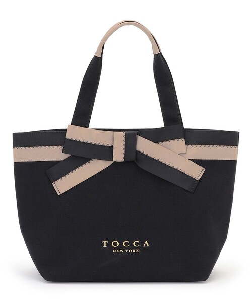 TOCCA(トッカ)の「KNOT IN CONTRAST CANVASTOTE キャンバストートバッグ(トートバッグ・レディース・ベージュ系/ブラック系・F)」の19枚目の写真