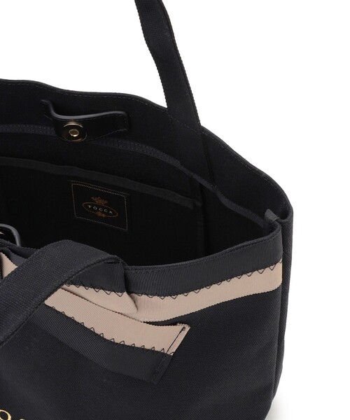 TOCCA(トッカ)の「KNOT IN CONTRAST CANVASTOTE キャンバストートバッグ(トートバッグ・レディース・ベージュ系/ブラック系・F)」の20枚目の写真