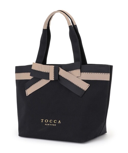 TOCCA(トッカ)の「KNOT IN CONTRAST CANVASTOTE キャンバストートバッグ(トートバッグ・レディース・ベージュ系/ブラック系・F)」の21枚目の写真