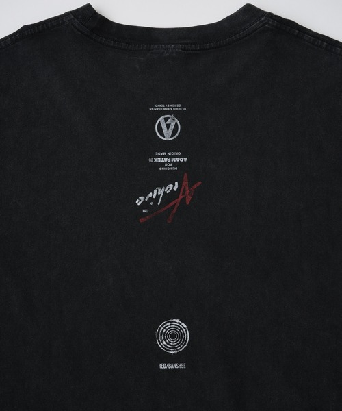 ADAM PATEK(アダムパテック)の「ADAMPATEK/(ADAMPATEK / RED:BANSHEE Ram Skull Graphic short sleeve t-shirt/コラボレーションTシャツ(Tシャツ/カットソー・メンズ・ブラック・2/1)」の10枚目の写真