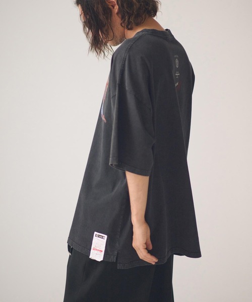 ADAM PATEK(アダムパテック)の「ADAMPATEK/(ADAMPATEK / RED:BANSHEE Ram Skull Graphic short sleeve t-shirt/コラボレーションTシャツ(Tシャツ/カットソー・メンズ・ブラック・2/1)」の11枚目の写真