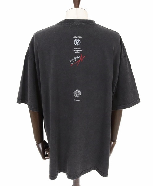 ADAM PATEK(アダムパテック)の「ADAMPATEK/(ADAMPATEK / RED:BANSHEE Ram Skull Graphic short sleeve t-shirt/コラボレーションTシャツ(Tシャツ/カットソー・メンズ・ブラック・2/1)」の18枚目の写真