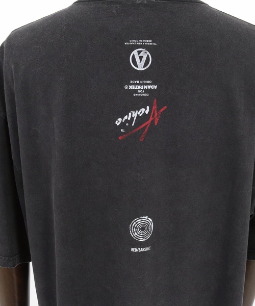 ADAM PATEK(アダムパテック)の「ADAMPATEK/(ADAMPATEK / RED:BANSHEE Ram Skull Graphic short sleeve t-shirt/コラボレーションTシャツ(Tシャツ/カットソー・メンズ・ブラック・2/1)」の22枚目の写真