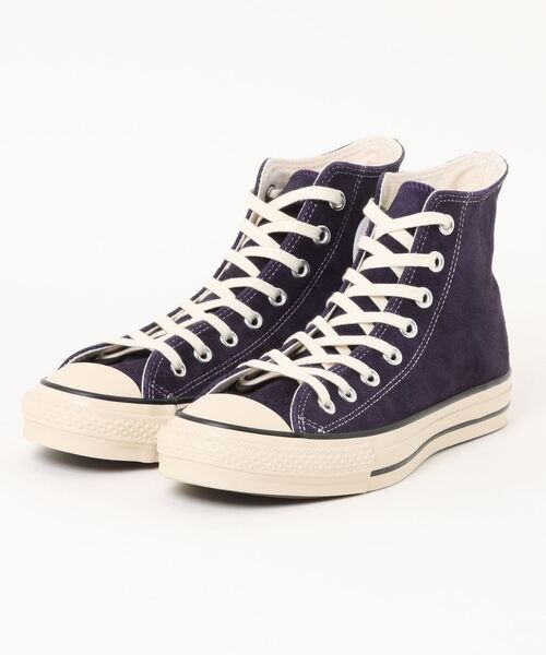 CONVERSE（コンバース）の「CONVERSE コンバース SUEDE AS J HI スエード オールスター J HI 31317530 GRAPE（スニーカー・メンズ・パープル・5h/6h/7/7h/8/8h/9/9h/10h/11h/4/4h/5）」の2枚目の写真
