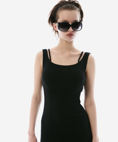 BLONDEY(ブロンディ)の「BACK OPEN MULTIWAY ONE PIECE(ワンピース・レディース・グレー/ブラック・FREE)」の17枚目の写真