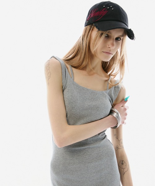 BLONDEY(ブロンディ)の「BACK OPEN MULTIWAY ONE PIECE(ワンピース・レディース・グレー/ブラック・FREE)」の3枚目の写真