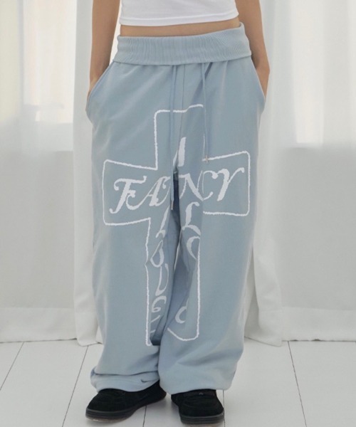 FANCY CLUB】FROSS BANDING SWEATPANTS / 【ファンシークラブ】フロス