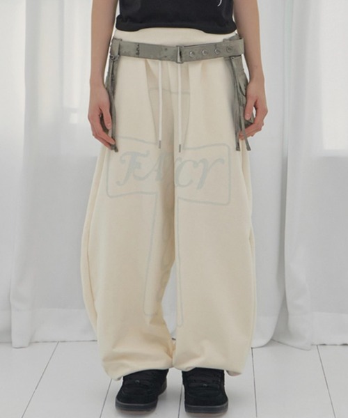 FANCY CLUB】FROSS BANDING SWEATPANTS / 【ファンシークラブ】フロス