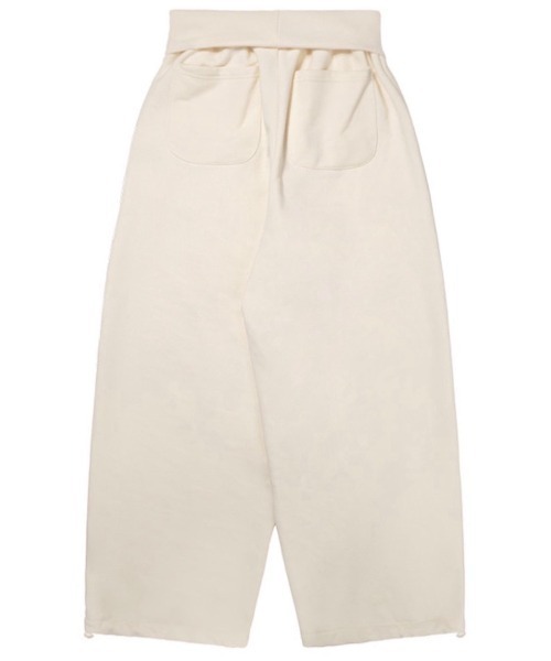 FANCY CLUB(ファンシークラブ)の「【FANCY CLUB】FROSS BANDING SWEATPANTS / 【ファンシークラブ】フロスバンディングスウェットパンツ(スウェットパンツ・レディース・アイボリー/ブルー/ブラック/レッド・ONE SIZE)」の6枚目の写真