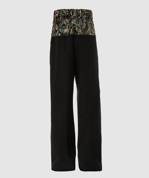 DRIES VAN NOTEN(ドリスヴァンノッテン)の「PABLO EMB 3055 M.W.PANTS(その他パンツ・メンズ・その他・46)」の2枚目の写真