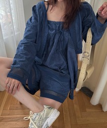 random tulle layered iris pleats OP（ドレス）｜WILLFULLY（ウィル