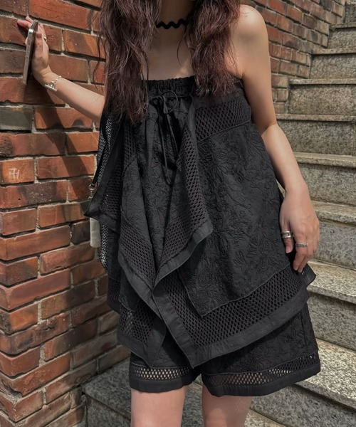 WILLFULLY(ウィルフリー)の「cotton lace trimming S/PT(その他パンツ・レディース・ブラック/ホワイト/ネイビー・FREE)」の18枚目の写真