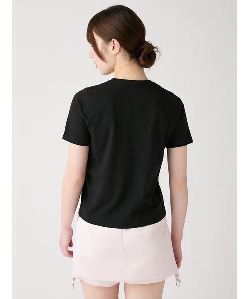 FURFUR(ファーファー)の「ラインストーンロゴ刺繍Tシャツ(Tシャツ/カットソー・レディース・ピンク/ホワイト/イエロー/ブラック・F)」の18枚目の写真
