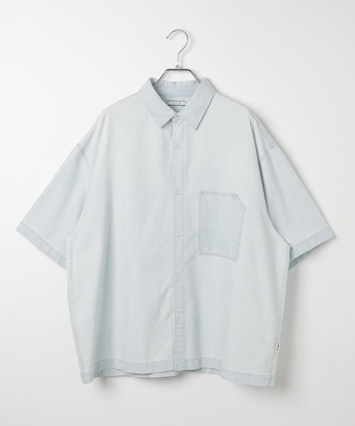 BAYFLOW(ベイフロー)の「【接触冷感】デニムシャツ(シャツ/ブラウス・メンズ・スカイブルー/ブルー・LARGE/MEDIUM)」の13枚目の写真