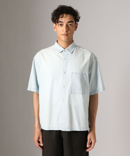 BAYFLOW(ベイフロー)の「【接触冷感】デニムシャツ(シャツ/ブラウス・メンズ・スカイブルー/ブルー・LARGE/MEDIUM)」の15枚目の写真