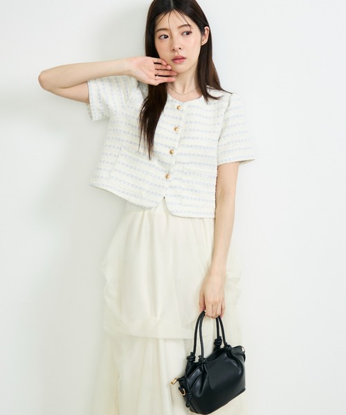 krahe(クレーエ)の「ノットハンドル2WAYミニバッグ(ショルダーバッグ・レディース・ホワイト/グレー/ピンク/ブラック・FREE)」の17枚目の写真