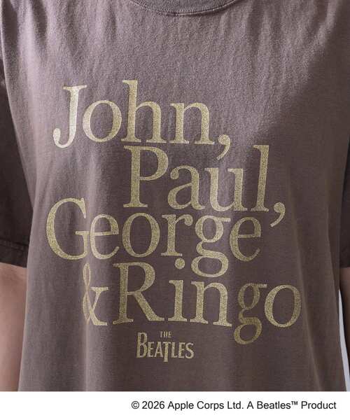 UNTITLED（アンタイトル）の「【THE BEATLES】GOOD ROCK SPEED Tシャツ（Tシャツ/カットソー・レディース・ダークブラウン・02）」の6枚目の写真