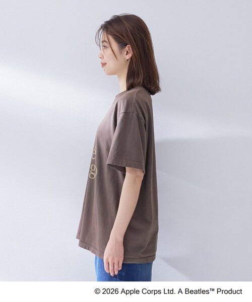 UNTITLED（アンタイトル）の「【THE BEATLES】GOOD ROCK SPEED Tシャツ（Tシャツ/カットソー・レディース・ダークブラウン・02）」の8枚目の写真