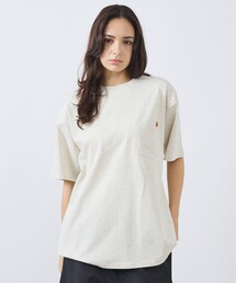 【UNIVERSAL OVERALL/ユニバーサルオーバーオール】POCKET TEE / ワンポイントロゴポケットクルーネックTシャツ/U2613219G