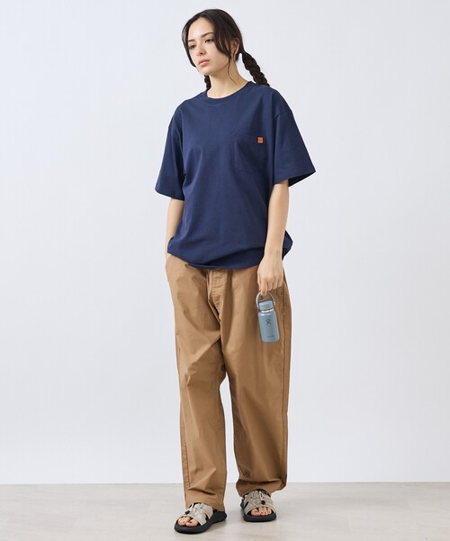 UNIVERSAL OVERALL(ユニバーサルオーバーオール)の「【UNIVERSAL OVERALL/ユニバーサルオーバーオール】POCKET TEE / ワンポイントロゴポケットクルーネックTシャツ/U2613219G(Tシャツ/カットソー・メンズ・ブラック/ブルー系その他/グリーン系その他/ネイビー/ホワイト系その他/ホワイト・L/M)」の11枚目の写真