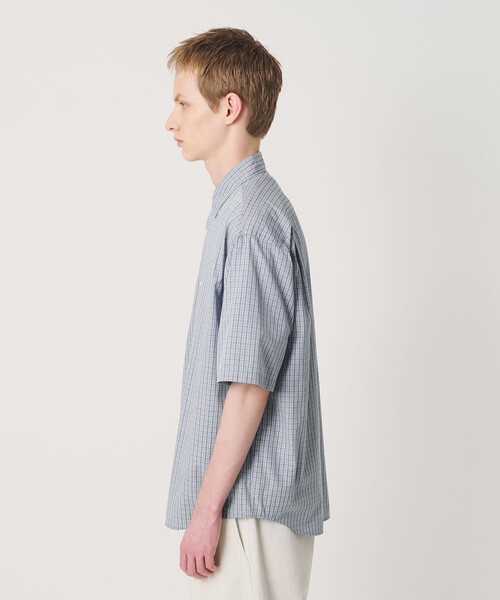 BEAUTY&YOUTH UNITED ARROWS（ビューティーアンドユースユナイテッドアローズ）の「チェック ショートスリーブ レギュラー シャツ FORM型（シャツ/ブラウス・メンズ・ライトブルー/ブラック/ベージュ・XL/M/L/S）」の10枚目の写真