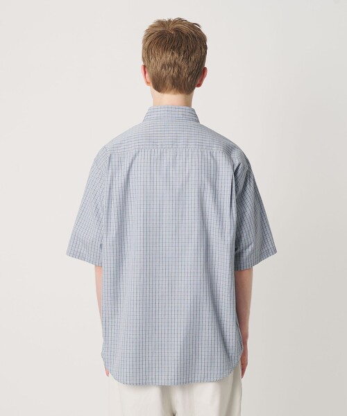 BEAUTY&YOUTH UNITED ARROWS（ビューティーアンドユースユナイテッドアローズ）の「チェック ショートスリーブ レギュラー シャツ FORM型（シャツ/ブラウス・メンズ・ライトブルー/ブラック/ベージュ・XL/M/L/S）」の11枚目の写真