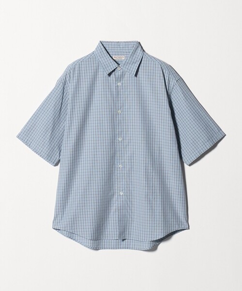 BEAUTY&YOUTH UNITED ARROWS（ビューティーアンドユースユナイテッドアローズ）の「チェック ショートスリーブ レギュラー シャツ FORM型（シャツ/ブラウス・メンズ・ライトブルー/ブラック/ベージュ・XL/M/L/S）」の12枚目の写真