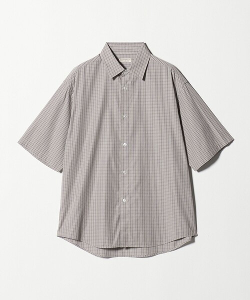 BEAUTY&YOUTH UNITED ARROWS（ビューティーアンドユースユナイテッドアローズ）の「チェック ショートスリーブ レギュラー シャツ FORM型（シャツ/ブラウス・メンズ・ライトブルー/ブラック/ベージュ・XL/M/L/S）」の21枚目の写真