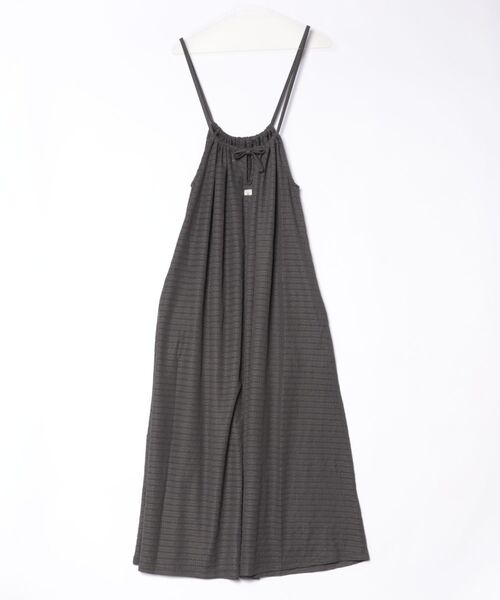 BILLABONG（ビラボン）の「BILLABONG ウィメンズ POLY SHIRRING ONEPIECE DRESS ワンピース 【2026年夏モデル】（ワンピース・レディース・グリーン系その他/ブラック系その他・MEDIUM）」の3枚目の写真