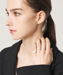 BEAUTY&YOUTH UNITED ARROWS | ＜eoa＞オーヴァル ピンキー リング シルバー(リング)