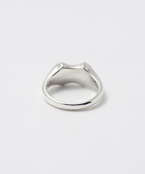 BEAUTY&YOUTH UNITED ARROWS(ビューティーアンドユースユナイテッドアローズ)の「<eoa>オーヴァル ピンキー リング シルバー(リング・メンズ・シルバー・9/13/11)」の3枚目の写真