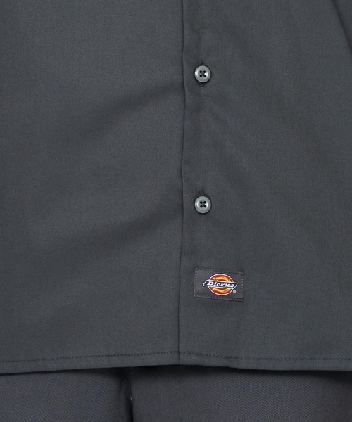 Dickies（ディッキーズ）の「Dickies/ディッキーズ ショートスリーブ プロワークシャツ半袖（シャツ/ブラウス・メンズ・サンドベージュ/チャコールグレー/ブラック/ネイビー・LARGE/MEDIUM/SMALL/X-LARGE）」の12枚目の写真