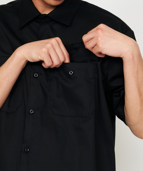 Dickies（ディッキーズ）の「Dickies/ディッキーズ ショートスリーブ プロワークシャツ半袖（シャツ/ブラウス・メンズ・サンドベージュ/チャコールグレー/ブラック/ネイビー・LARGE/MEDIUM/SMALL/X-LARGE）」の19枚目の写真
