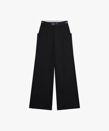 agnes b.（アニエスベー）の「コットン ジャージー ワイドパンツ "Mathis Agnes"（その他パンツ）」