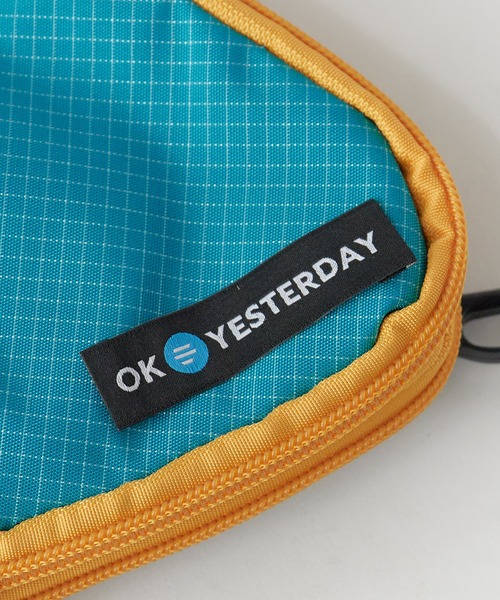 OK YESTERDAY(オッケーイエスタデイ)の「OK YESTERDAY / オーケー イエスタデイ リップストップミニポーチ 秋 秋服 2026年秋冬(ボディバッグ/ウエストポーチ・メンズ・ブラック/ブルー/グリーン/イエロー/オレンジ・FREE)」の15枚目の写真