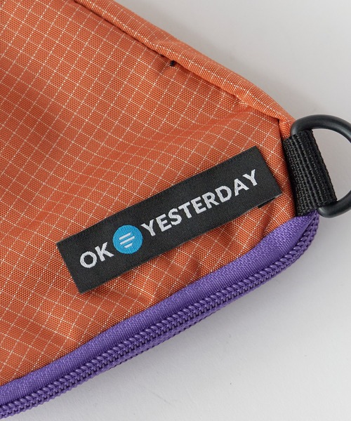 OK YESTERDAY(オッケーイエスタデイ)の「OK YESTERDAY / オーケー イエスタデイ リップストップミニポーチ 秋 秋服 2026年秋冬(ボディバッグ/ウエストポーチ・メンズ・ブラック/ブルー/グリーン/イエロー/オレンジ・FREE)」の17枚目の写真
