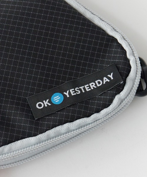 OK YESTERDAY(オッケーイエスタデイ)の「OK YESTERDAY / オーケー イエスタデイ リップストップミニポーチ 秋 秋服 2026年秋冬(ボディバッグ/ウエストポーチ・メンズ・ブラック/ブルー/グリーン/イエロー/オレンジ・FREE)」の13枚目の写真