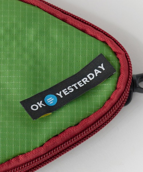 OK YESTERDAY(オッケーイエスタデイ)の「OK YESTERDAY / オーケー イエスタデイ リップストップミニポーチ 秋 秋服 2026年秋冬(ボディバッグ/ウエストポーチ・メンズ・ブラック/ブルー/グリーン/イエロー/オレンジ・FREE)」の14枚目の写真