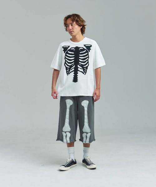 VANSON(ヴァンソン)の「VANSON/RITZ-サーマルSSTEE(Tシャツ/カットソー・メンズ・ブラック/ホワイト・M/L/XL)」の13枚目の写真