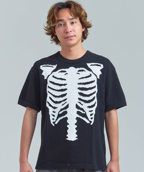 VANSON(ヴァンソン)の「VANSON/RITZ-サーマルSSTEE(Tシャツ/カットソー・メンズ・ブラック/ホワイト・M/L/XL)」の20枚目の写真