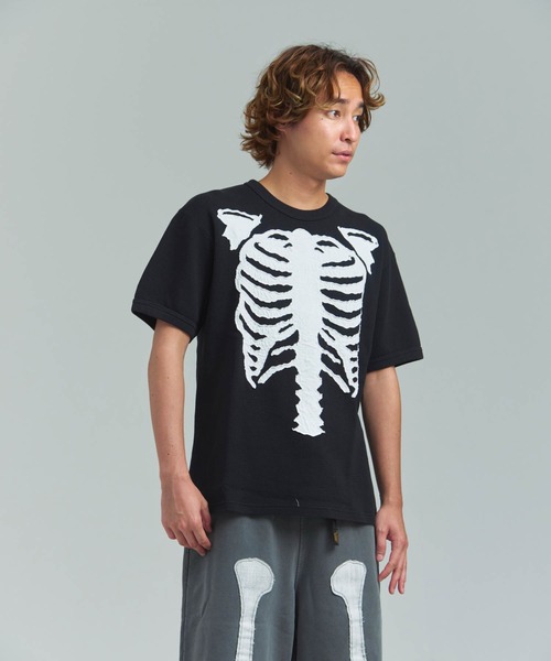 VANSON(ヴァンソン)の「VANSON/RITZ-サーマルSSTEE(Tシャツ/カットソー・メンズ・ブラック/ホワイト・M/L/XL)」の22枚目の写真