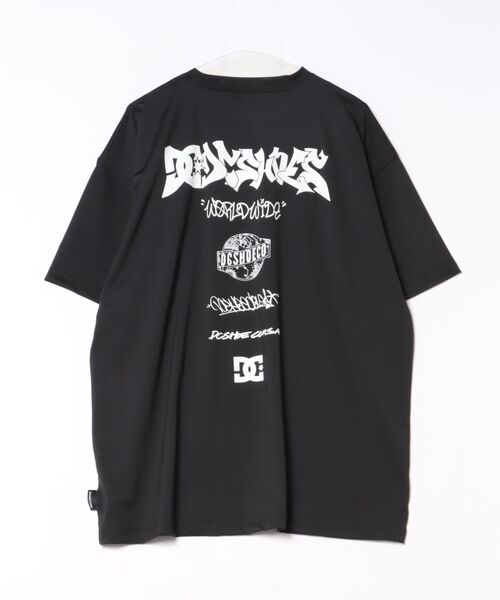 DC SHOES(ディーシーシューズ)の「DC Shoes メンズ 26 TECH GRAFFITI SS Tシャツ 【2026年夏モデル】(Tシャツ/カットソー・メンズ・ブラック・MEDIUM/LARGE/X-LARGE)」の2枚目の写真