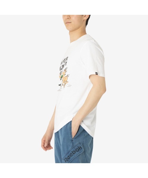Reebok（リーボック）の「クラブ グラフィック Tシャツ / CLUB GRAPHIC TEE（Tシャツ/カットソー・メンズ・ブルー/グレー/ホワイト・X-LARGE/SMALL/MEDIUM/LARGE）」の12枚目の写真