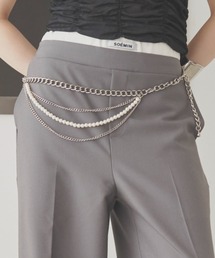 SOEMIN | Pearl chain belt／パールチェーンベルト(ベルト)