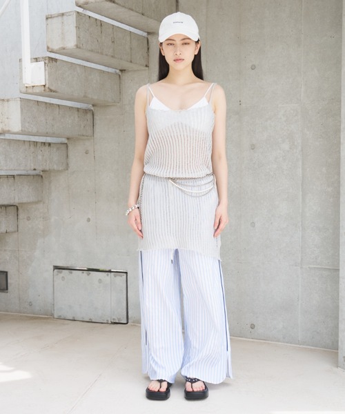 SOEMIN（ソミン）の「Pearl chain belt／パールチェーンベルト（ベルト・レディース・シルバー・FREE）」の11枚目の写真