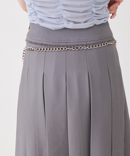 SOEMIN（ソミン）の「Pearl chain belt／パールチェーンベルト（ベルト・レディース・シルバー・FREE）」の19枚目の写真