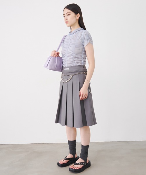 SOEMIN（ソミン）の「Pearl chain belt／パールチェーンベルト（ベルト・レディース・シルバー・FREE）」の16枚目の写真