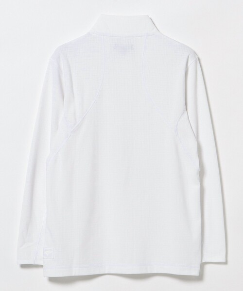 BEAMS GOLF(ビームスゴルフ)の「〈WOMEN〉B.G.THREE / ALL-TIME グリッド ハーフジップ プルオーバー(LV.3)(スウェット・レディース・ブラック/ホワイト/ネイビー・MEDIUM/LARGE)」の8枚目の写真